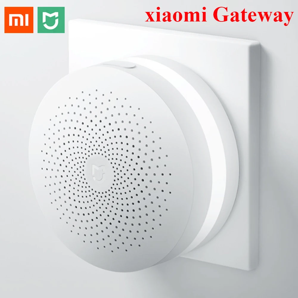 Новый Xiaomi Mijia Многофункциональный шлюз 2 хаб сигнализация интеллектуальная
