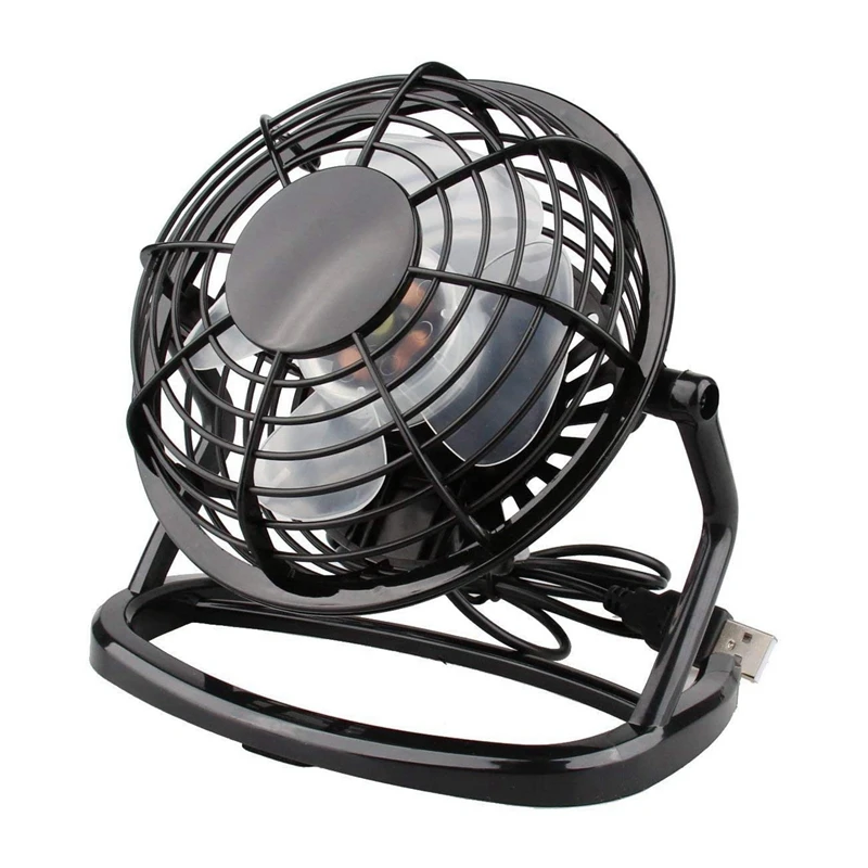 

Mini USB Desktop Fan Office Personal Fan Portable Summer Cooling Fan with 360 Rotation