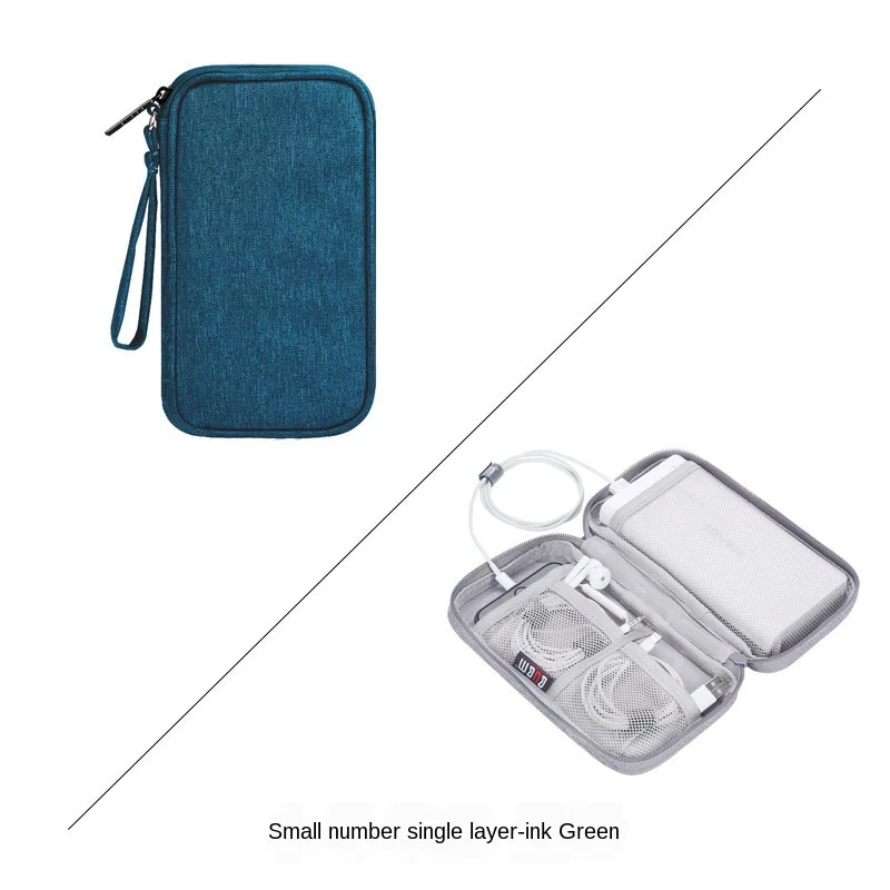 

Travel Storage Portable Digital Accessories Gadget Devices Organizer USB Cable Charger Storage Case Travel Cable Organizer Bag