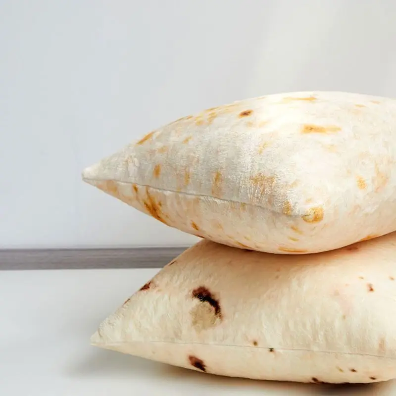 Коралловый бархат буррито тортилья круглый пледы одеяло наволочка креативный