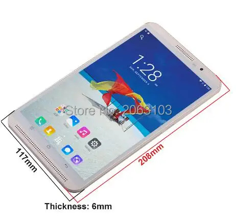 Бесплатная доставка новейший 8 дюймов 3G 4G Lte планшетный ПК Ocat Core 6 ГБ ОЗУ 64 Гб ПЗУ