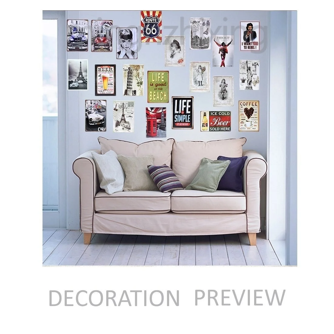 Tarika Mothers Are Like Buttons They Hold Everything Together Metal 20X30 CM Vintage Look Decoration Plaque Sign | Дом и сад