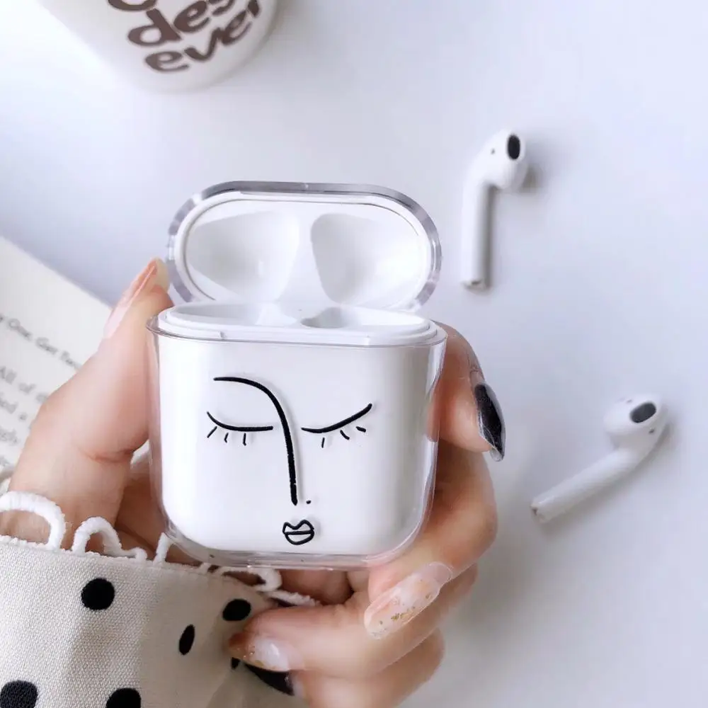 Защитный чехол для Airpods iPhone беспроводные наушники защитная коробка от принтера