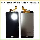 ЖК-дисплей для Tecno Infinix Note 4 Pro X571, ЖК-экран с зеркальным экраном, дигитайзер в сборе, Диагональ экрана 100%, Диагональ экрана X571, ЖК-дисплей S