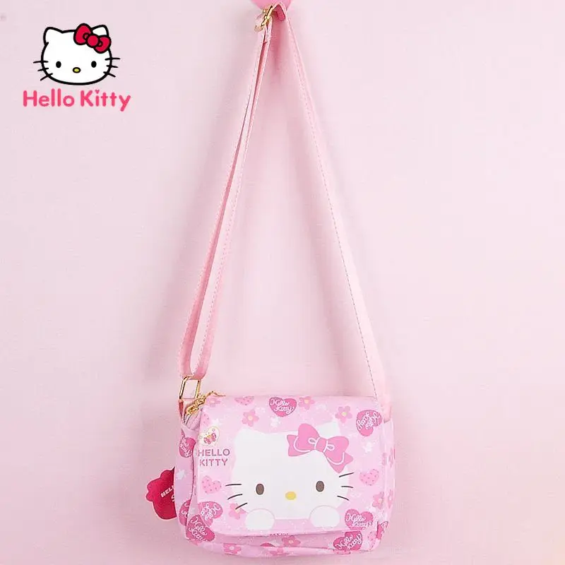 

Сумка-мессенджер TAKARA TOMY Hello Kitty, новая модная водонепроницаемая сумка с двойной застежкой-молнией