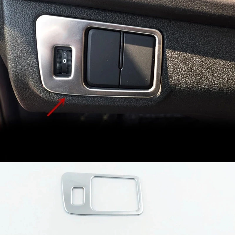 

Для Hyundai Solaris Accent 2018 2019 кнопки переключателя фар из нержавеющей стали крышка отделка аксессуары для интерьера автомобиля Стайлинг автомобиля