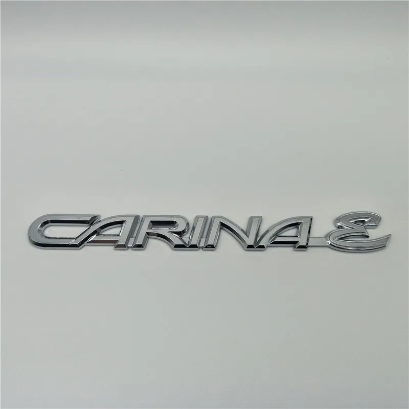 For Carina e Для Toyota Carina e эмблема значок письмо номер Alphapet логотип автомобиль грузовик - Название цвета: For Carina e