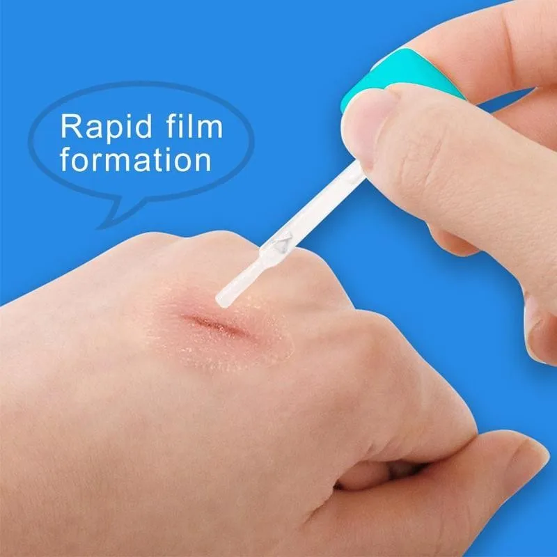10ml Medical Disinfecting Adhesive Hemostasis Plaster Waterproof First Aid Liquid Bandage for Small Cut Wounds Healing Gel Patch | Красота и