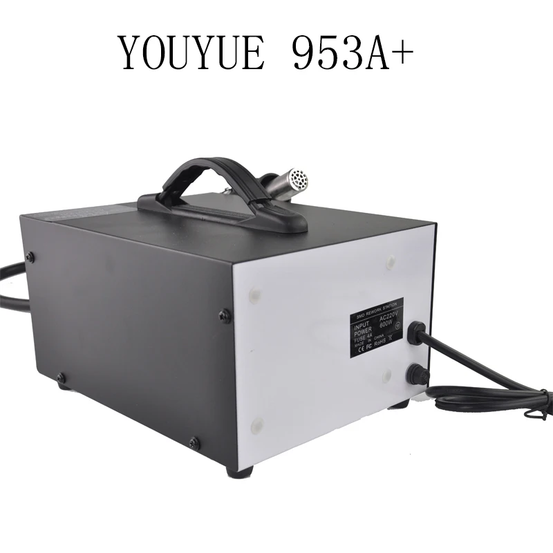 YOUYUE 953A + ESD паяльная станция светодиодный цифровой BGA с горячим воздухом UYUE
