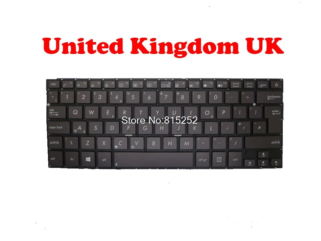 Клавиатура для ноутбука ASUS UX42 UX42A UX42LA UX42LN UX42VD UX42VS английская США/Великобритания/KR