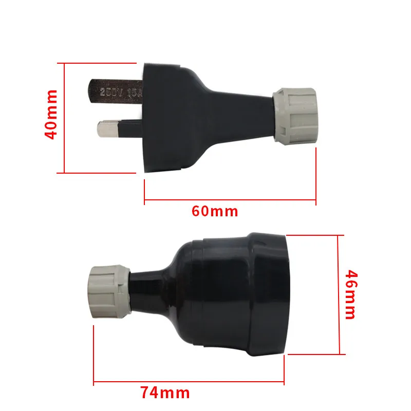 1 шт. SAA проводов розетка Австралии муфтовый стыковочный переводник 3 зубец