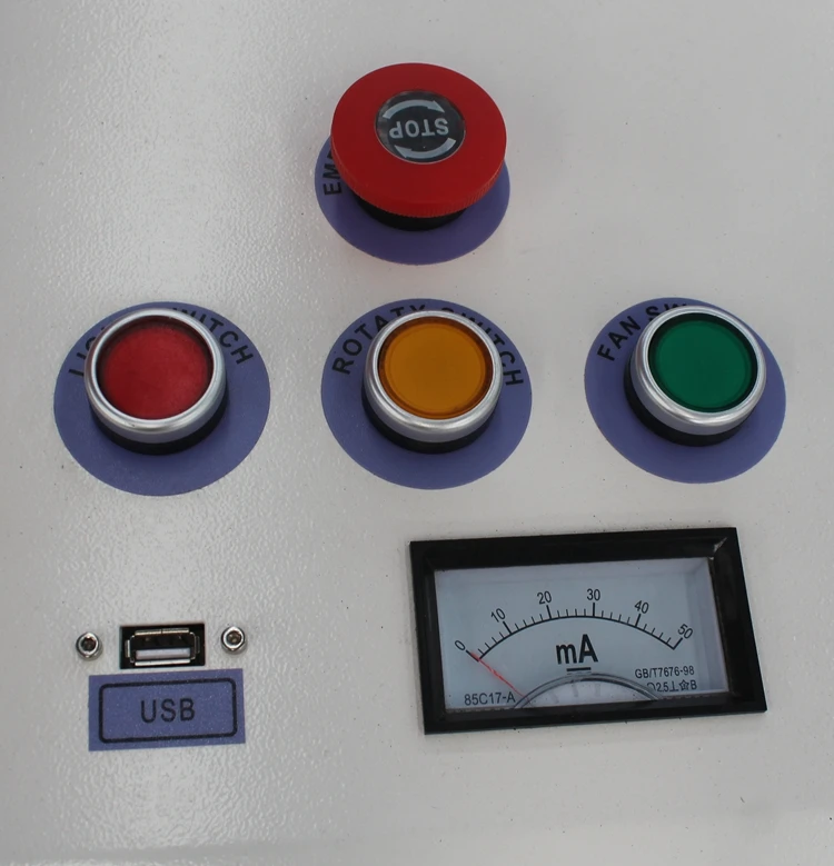 Для дерева МДФ акрилопласта стекло Малый co2 лазерная гравировальная машина