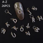 3D акриловые подвески для ногтей в виде медведя, кавайные аксессуары, цветок для маникюра, украшения для ногтей, бабочки, аксессуары для рукоделия