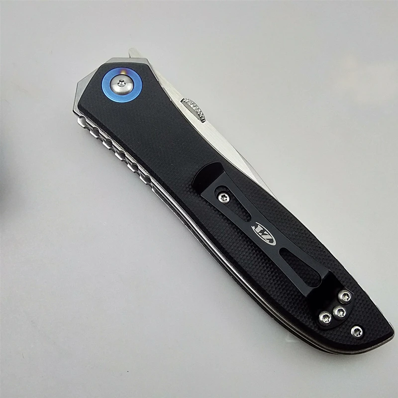 EDC Открытый инструмент ZT0640 шарикоподшипник складной нож CPM20CV лезвие Флиппер тактические карманные ножи кемпинг охотничий нож выживания