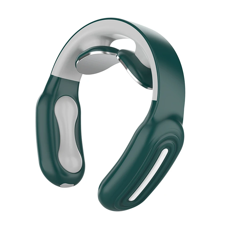 

Электрический импульсный массажер для шеи TENS, горячий компрессор, массажер для снятия боли в плечах и шее, массажер