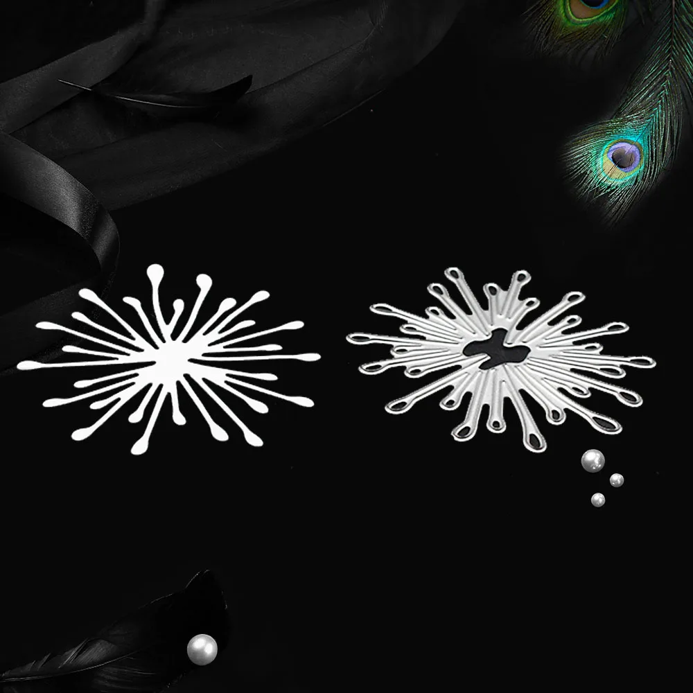 Металлические режущие штампы для рукоделия форма высечки цветочное украшение