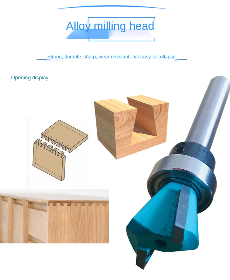 

24 inch Wooworking dovetail wood Tenoner carpentry tool dovetail joints Woodworking Dovetail Machine