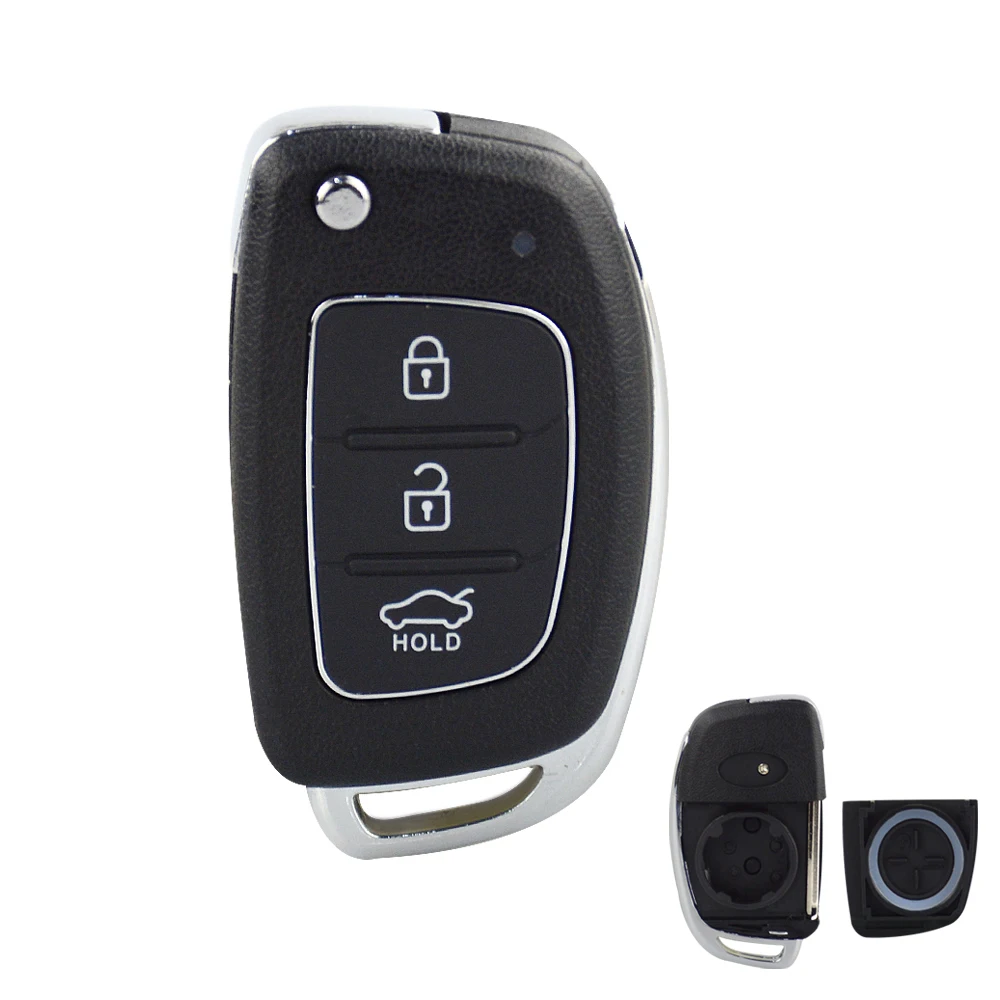 Hot For Mistra Hyundai HB20 SANTA FE IX35 IX45 New Verna 3/4 Buttons Car Key Shell Fob HY20 Remote Case With Button Pad | Автомобили и