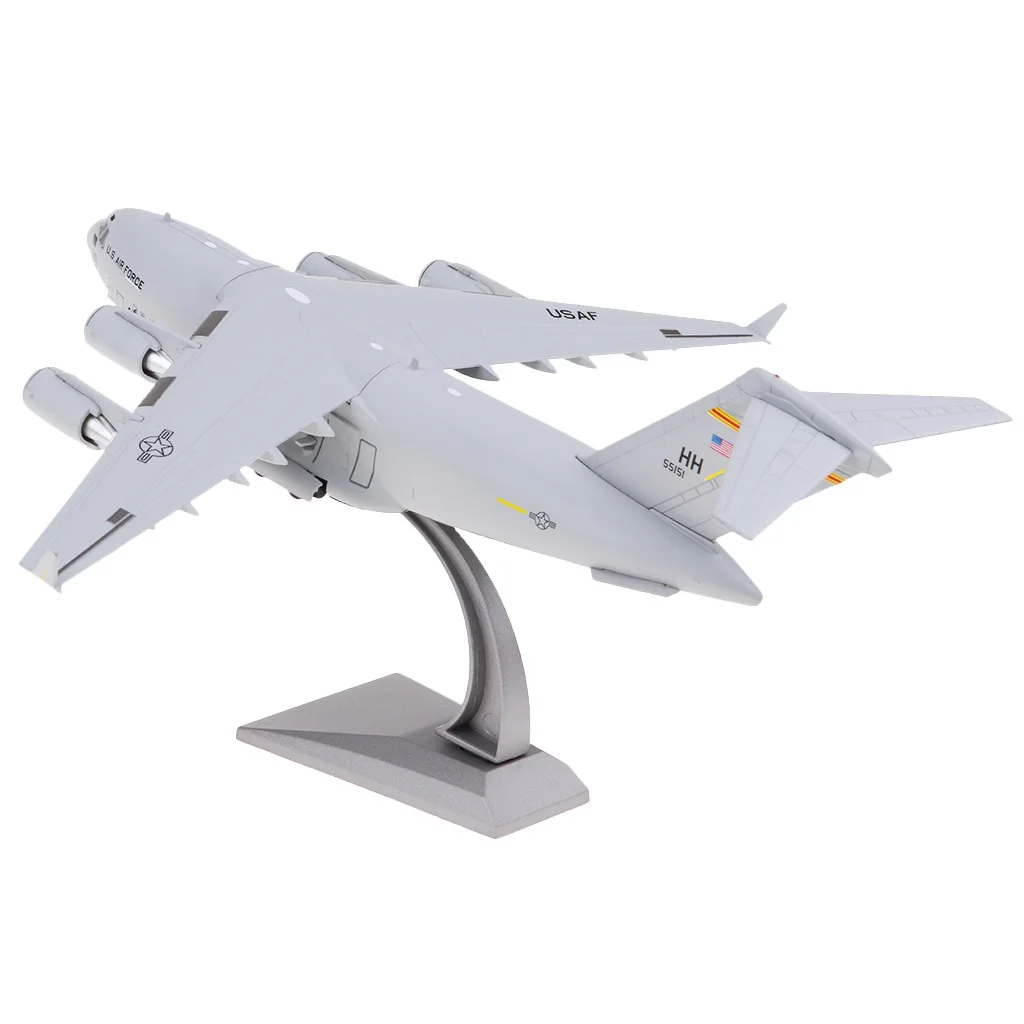 Военный самолет Globemaster III 1/200 весы военный украшения из литого сплава|Наборы для