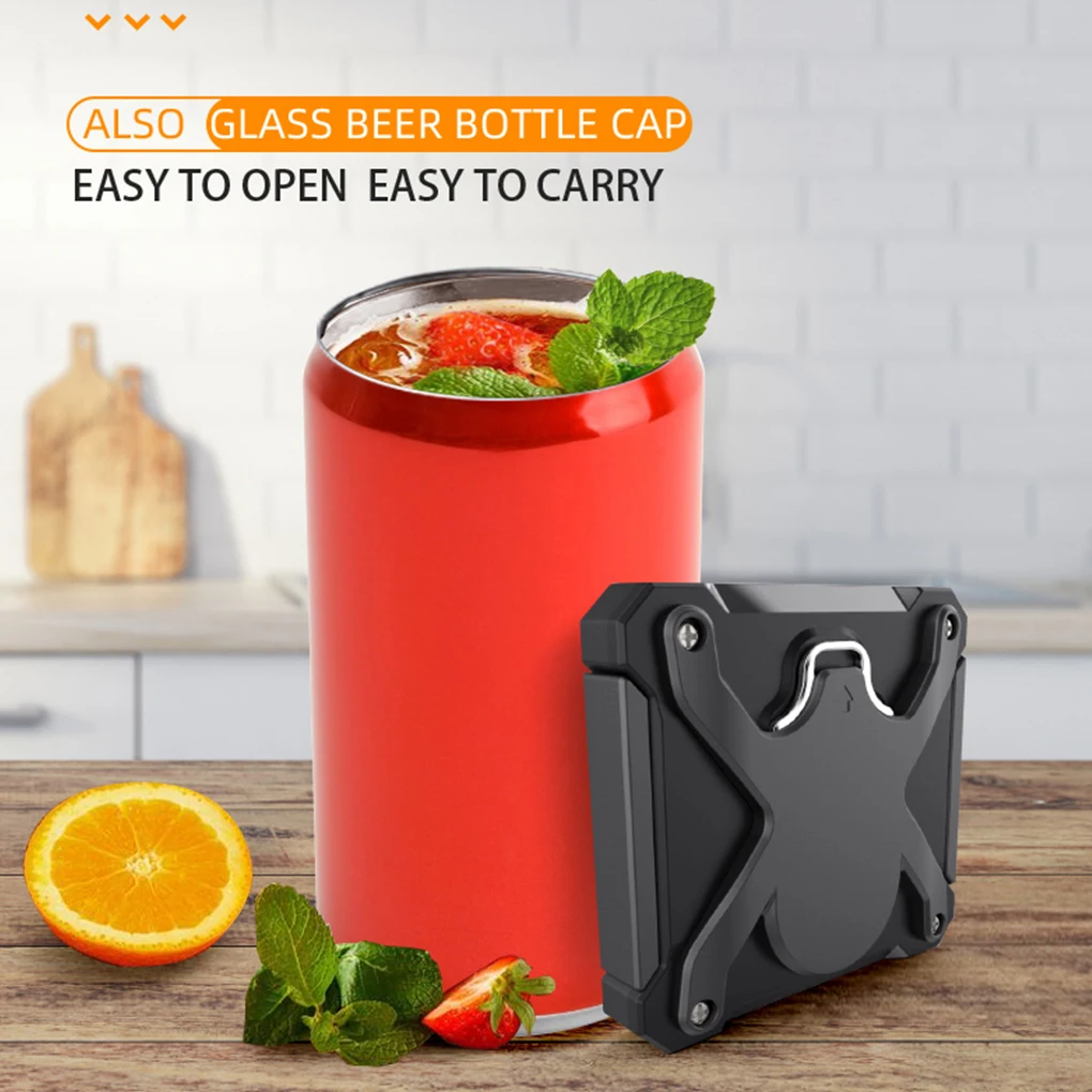 

1pcs Can Opener Universal Topless Kitchen Bottle Opener Swing Portable Tin Cap Remover Home Bar Bottle Opener 2021 NEW HOT SALE