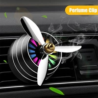 new car air vent freshener fan shape fragrance car air vent perfume car aroma diffuser auto outlet air freshener car styling