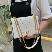cgcbag fashion chain women crossbody bags casual high quality pu leather shoulder bag female diamond lattice designe handbag