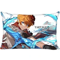 hot sale pillow slips tartaglia anime rectangle pillow covers bedding comfortable cushiongood for sofahomecar pillow cases
