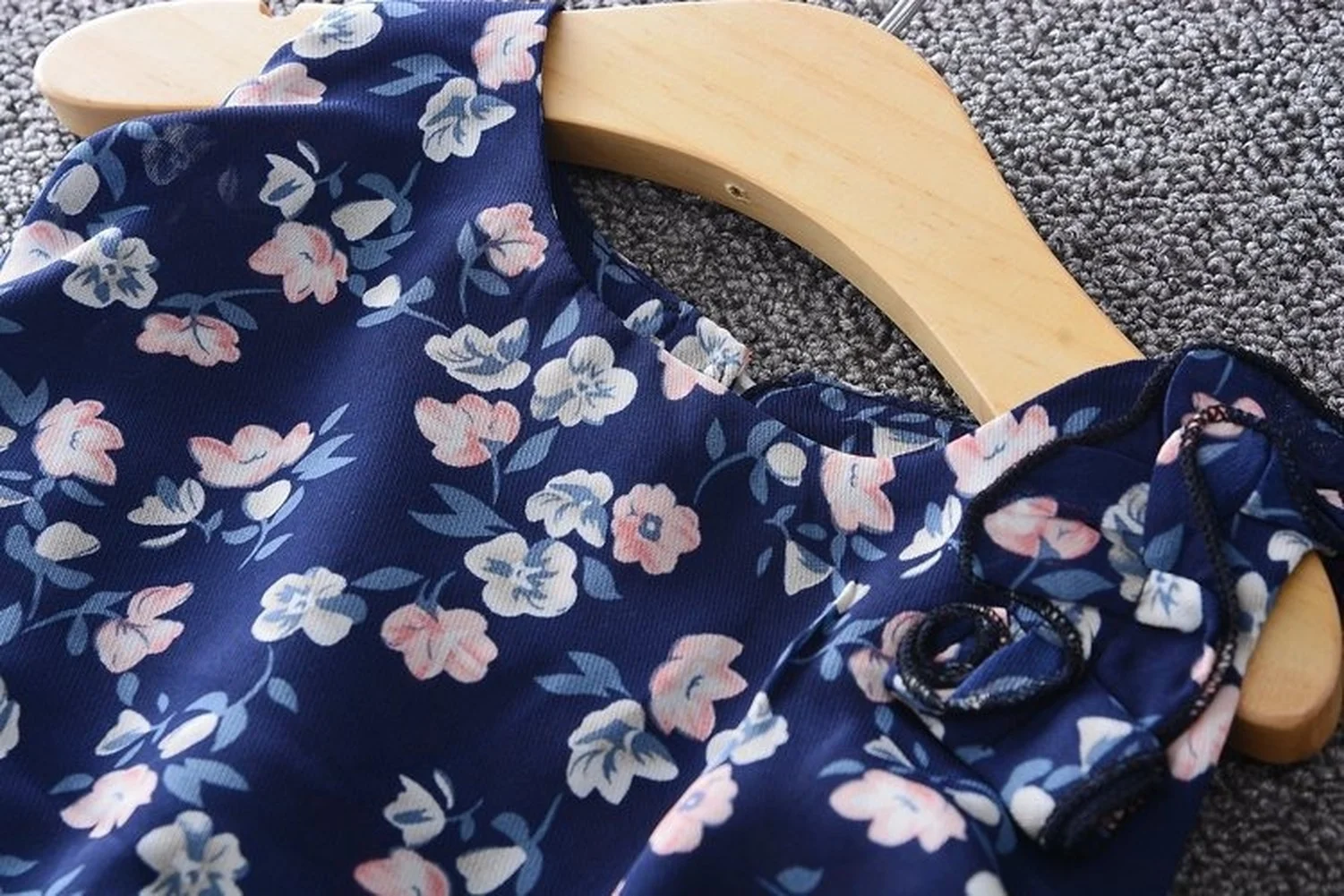 

2021 Summer Toddler Kid Dresses Baby Girl Children's Sleeveless Round Neck Printing Vest Dress + Straw Hat Suit