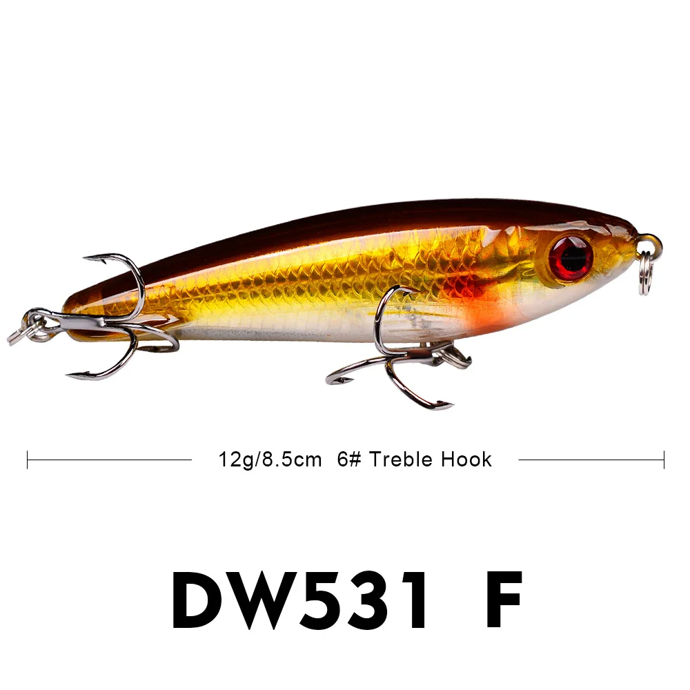 8.5cm 12g Rattling And Vib For Winter Crankbaits Fishing Tackle Lure VIB Hard Artificial Bait Sinking Wobblers For Pike