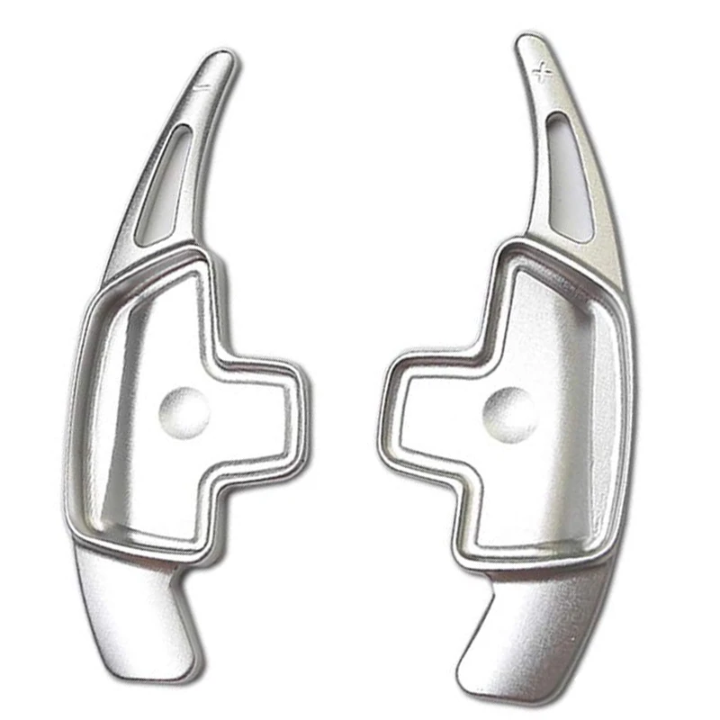 Весло переключения передач для Mercedes Benz из алюминиевого сплава серебряное лезвие