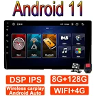 Автомобильная Мультимедийная система Carplay, 9 дюймов, Android 11, GPS, для Toyota Sienna 3 XL30 2014 - 2020