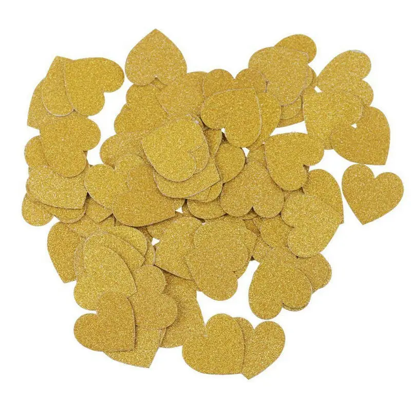 100 шт конфетти для стола в форме звезды сердца украшения дня рождения свадьбы