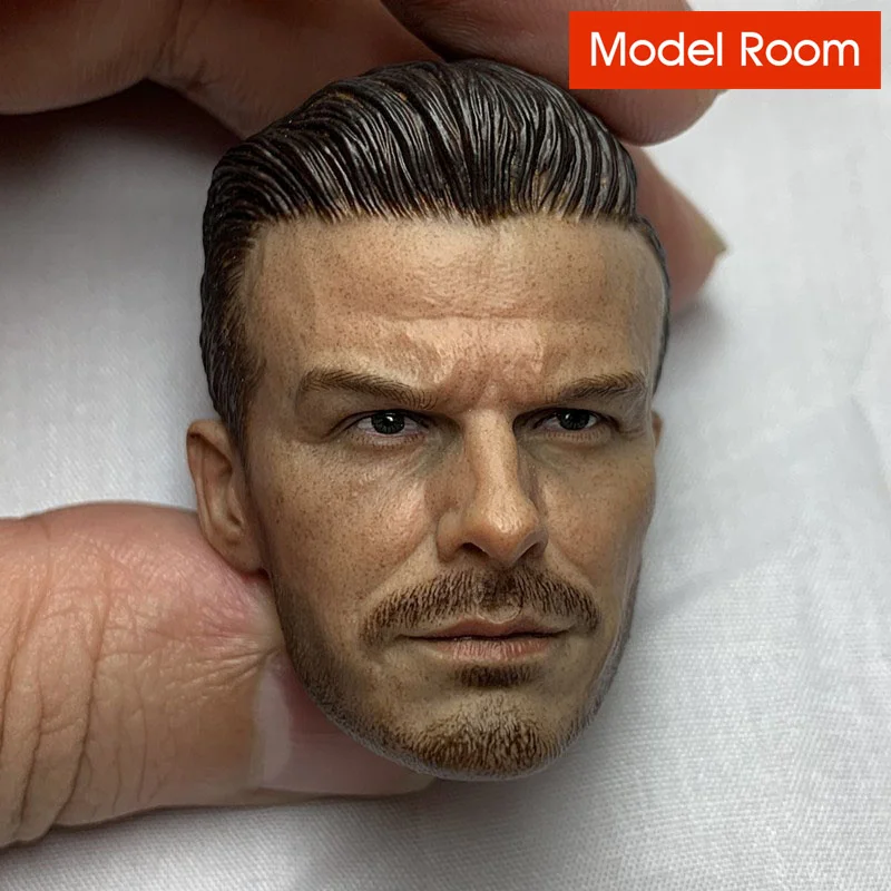 

1/6 голова молодых бекхэма, лепка из ПВХ, Мужская голова солдата, резьба, модель, подходит для 12 дюймов PH TBL JO, экшн-фигурки, куклы