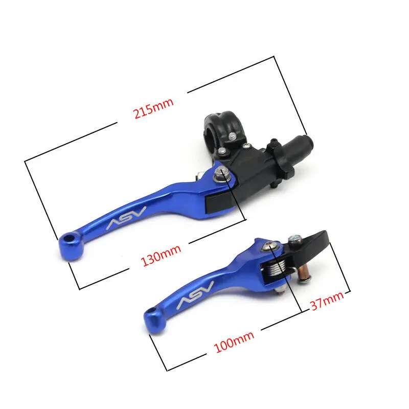 

7/8''/22mm Billet Aluminum Brake Clutch Handlebar Lever for Motocross Motorcycle Dirt Pit Bike for Honda for Yamaha Universal
