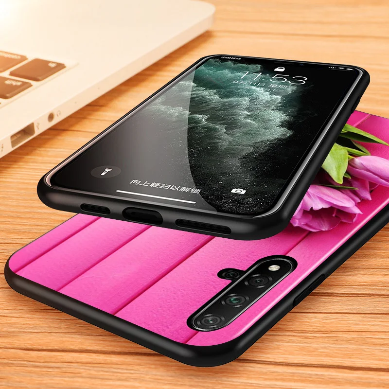 

Tulip flower for Huawei Honor 30 20 10i 10 9C 9A 9S 9X 9N 9 8X 8A 8 7A 7C Pro Plus Lite Black Phone Case