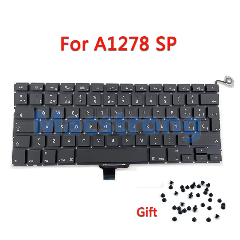 Новая Оригинальная клавиатура A1278 для MacBook Pro 13 ''клавиатура с винтами