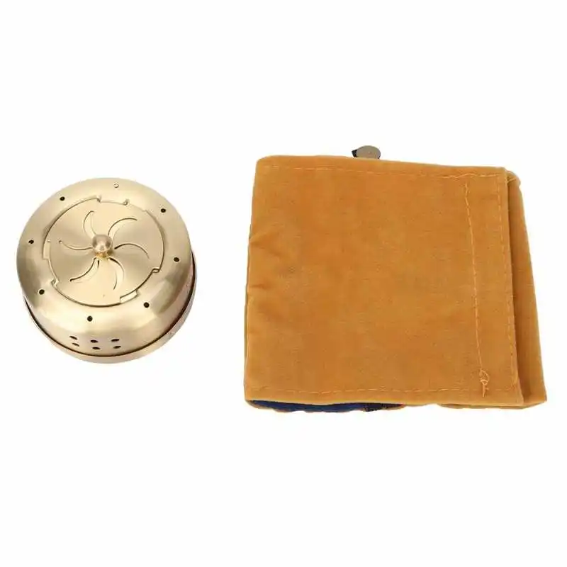 

Brass Copper Moxa Moxibustion Box Bag Moxa Burner Acupuncture Roller Stick Holder Neck Arm Body Acupoint Massage Therapy Tool