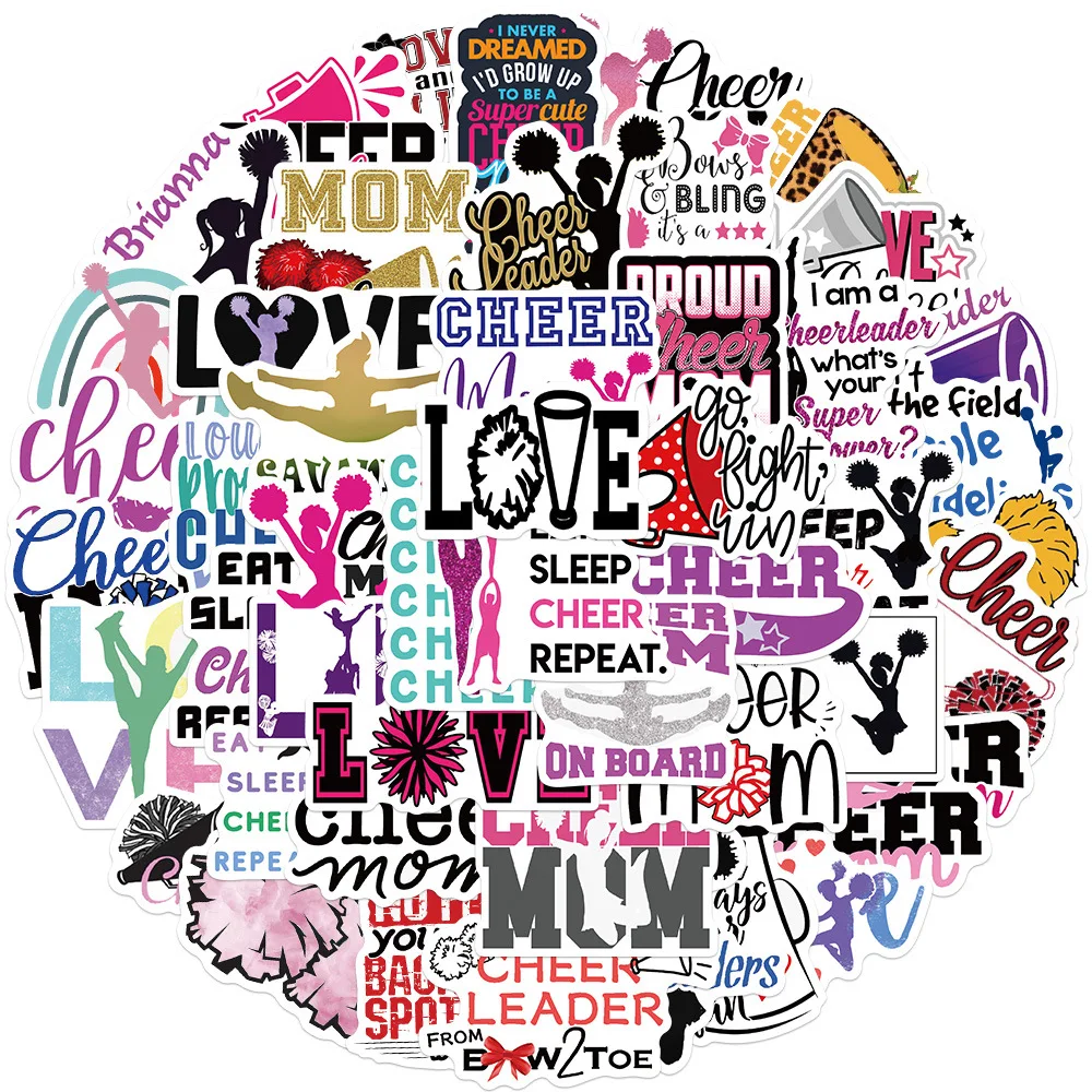 

50 шт., водостойкие наклейки для багажа