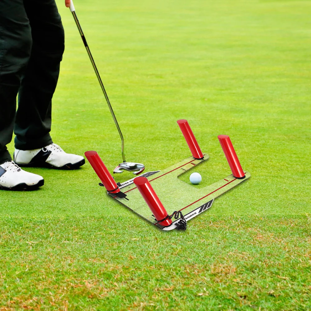 Принадлежности для тренировки гольфов акриловая основа 4 штыревых стержня с