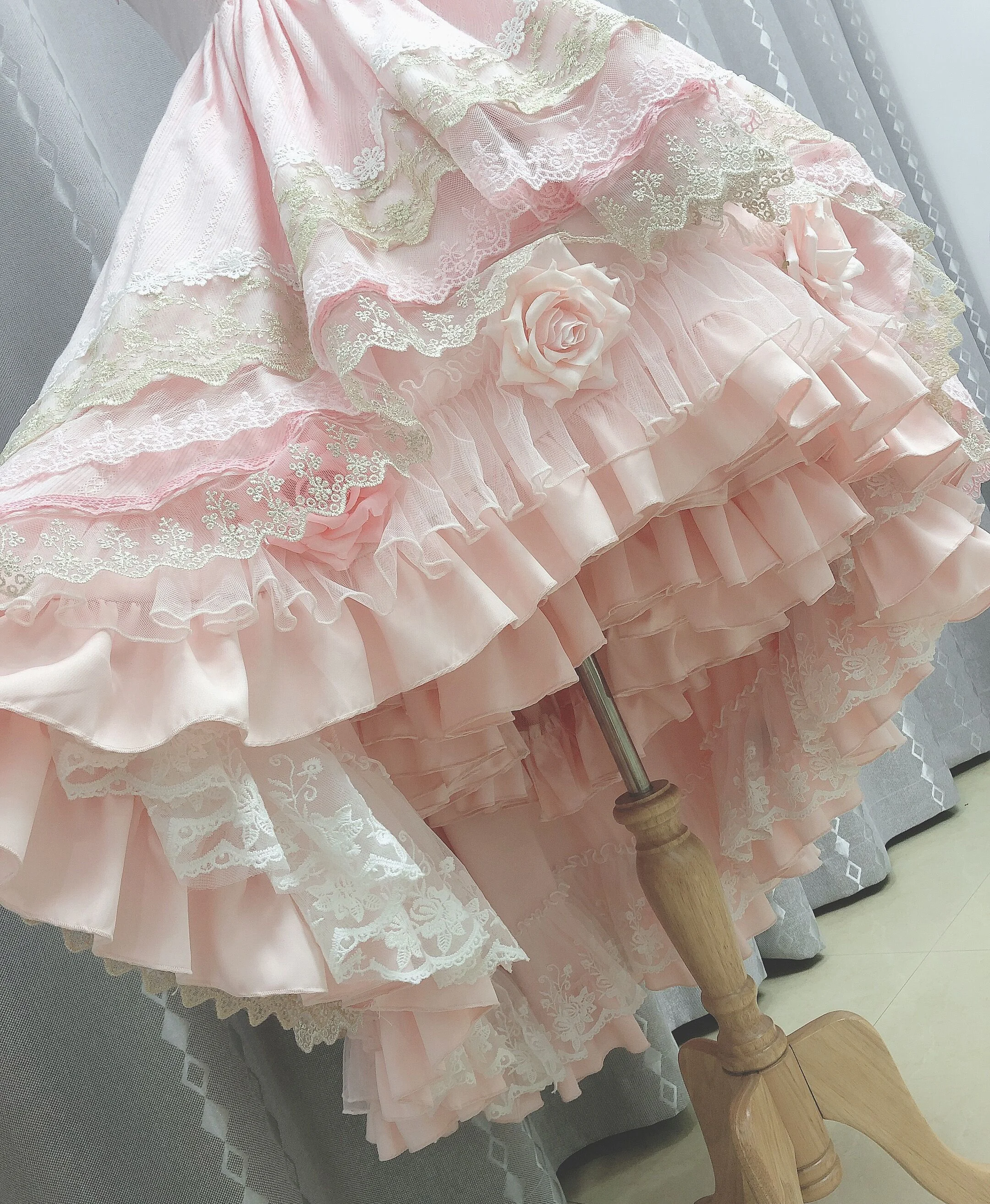 [Customized] Anime Be A Princess Someday Siya Pink Lolita Dress Party Uniform Cosplay Costume Halloween Women Free Shipping 2020