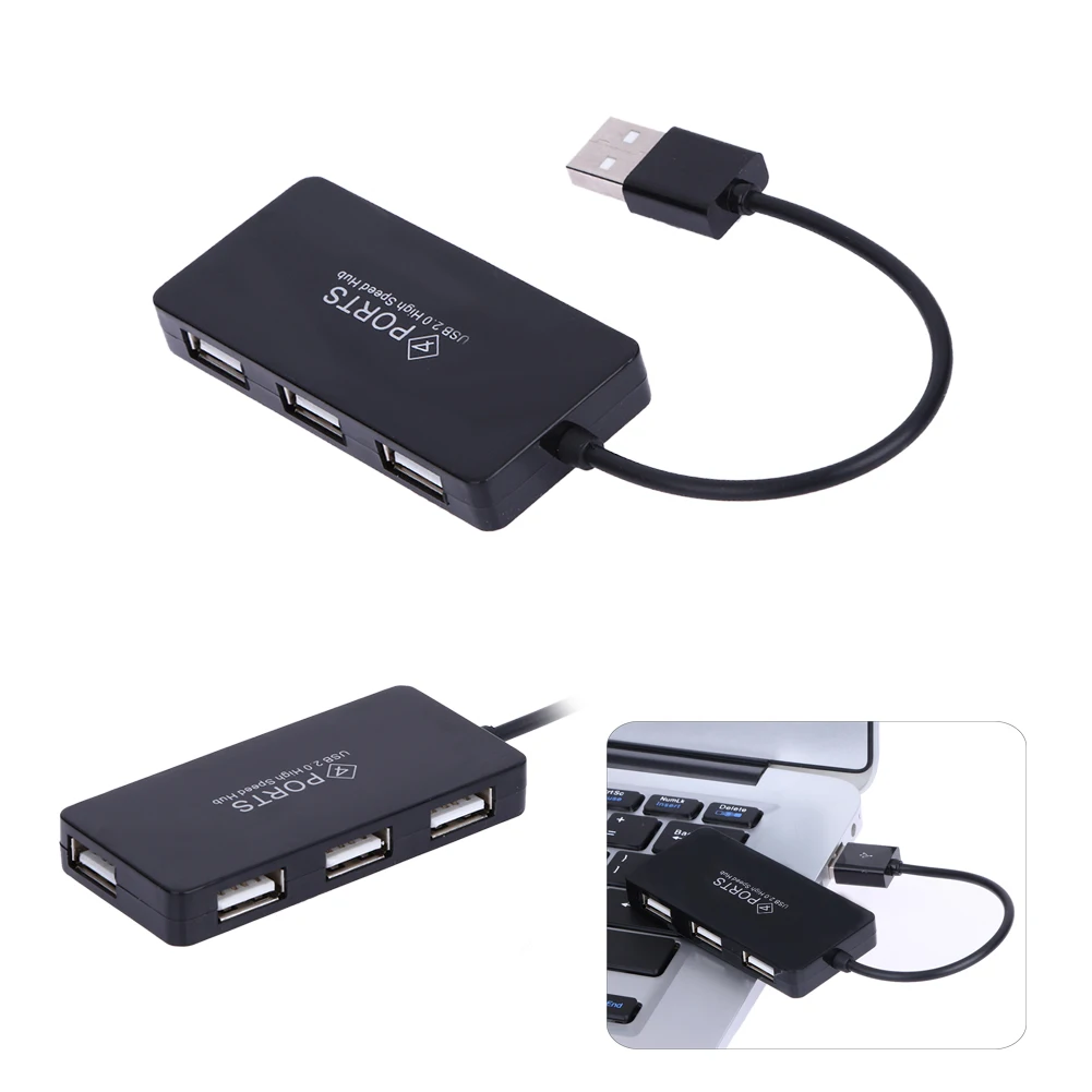 

USB концентратор адаптер USB 2,0 разветвитель портов Высокая скорость OTG адаптер для ноутбука компьютера ноутбука аксессуары USB концентратор вы...