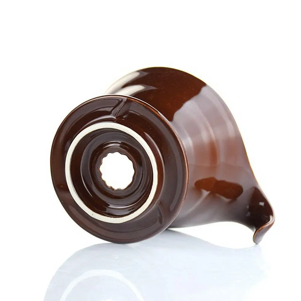 Новый V60 керамический кофе капельница кофейные фильтры для многократного