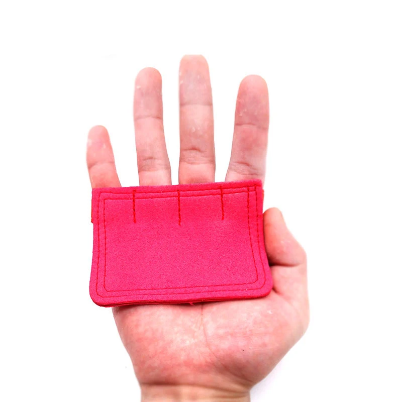 Мягкие перчатки из чистой кожи Гимнастические захваты для подъема тренировок