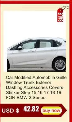 Car Automobile Decorative Wing Mirror Rear Bumper Trunk Exterior Fashion Modification Mouldings Accessory 18 19 FOR Peugeot 301
