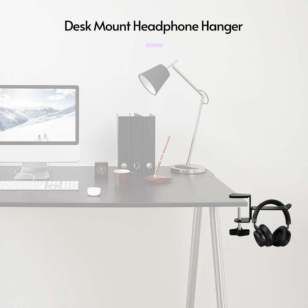 Универсальные наушники вешалка для настольного ПК гарнитура держатель под