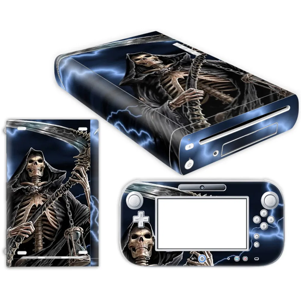 Защитная виниловая наклейка для консоли Wii U и контроллера |