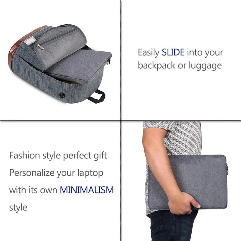 Универсальная сумка для ноутбука 6 'ɷ 9'' 9 7 '✑ 13 15 дюймов чехол MacBook Air