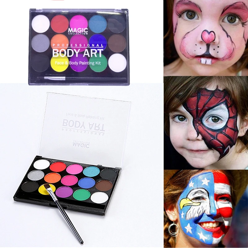 Мировой Кубок водорастворимые пигменты краски для тела профессиональный набор