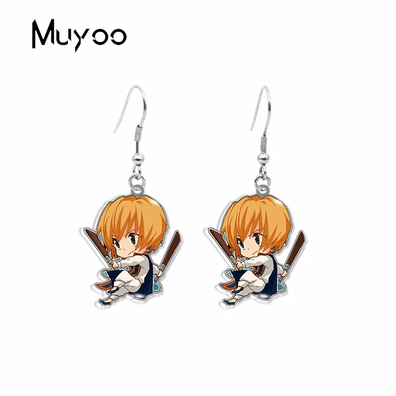Висячие серьги из акриловой смолы в стиле аниме HunterXHunter GON FREECSS Killua Zoldyck Kurapika Leorio