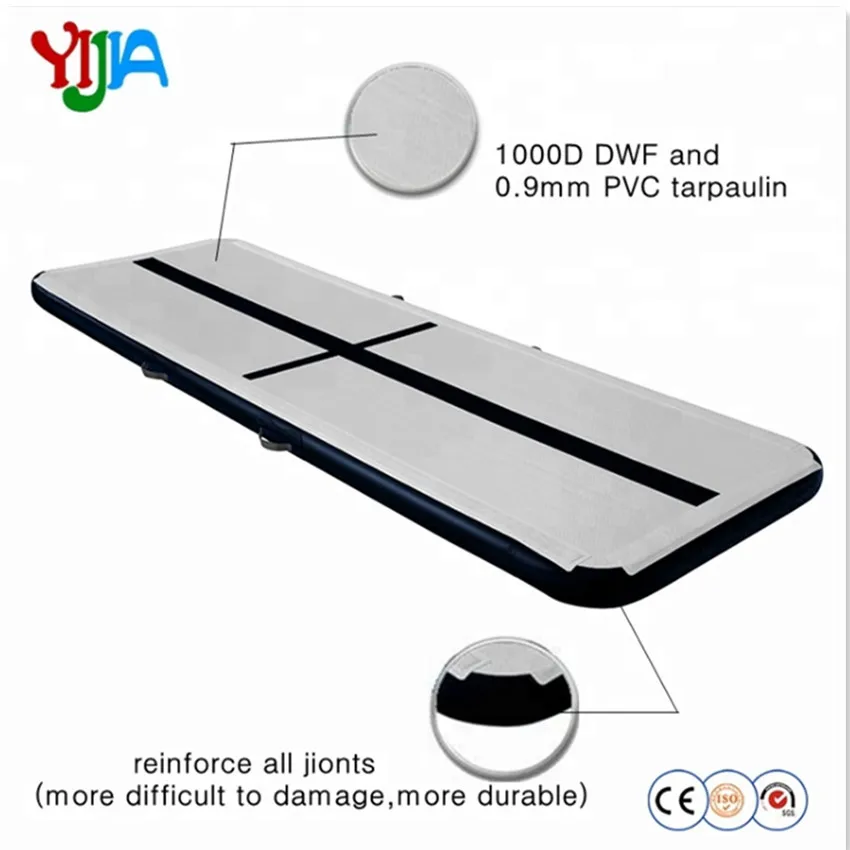 

Надувная дорожка, телефон для тренажерного зала, напольный коврик для йоги, тренировочный матрас с электрическим воздушным насосом